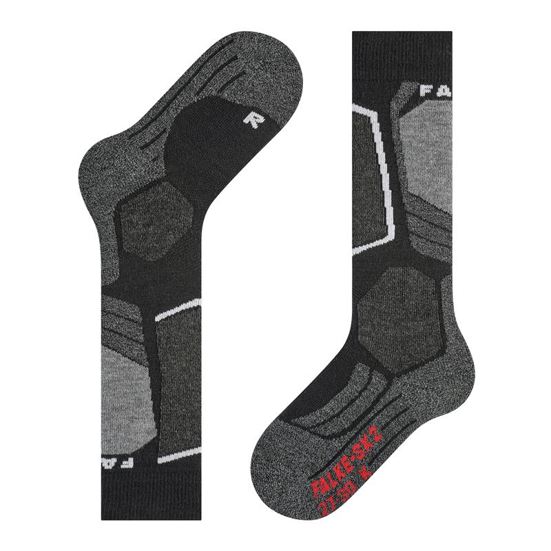 Dječje čarape FALKE SK2 Kids black-mix