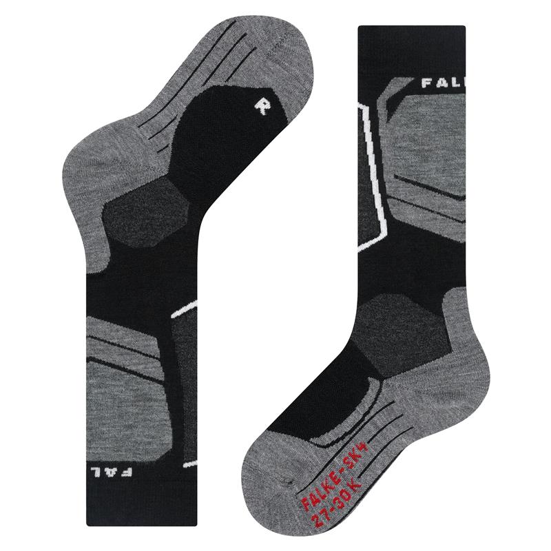 Otroške nogavice FALKE SK4 Advanced Kids black-mix