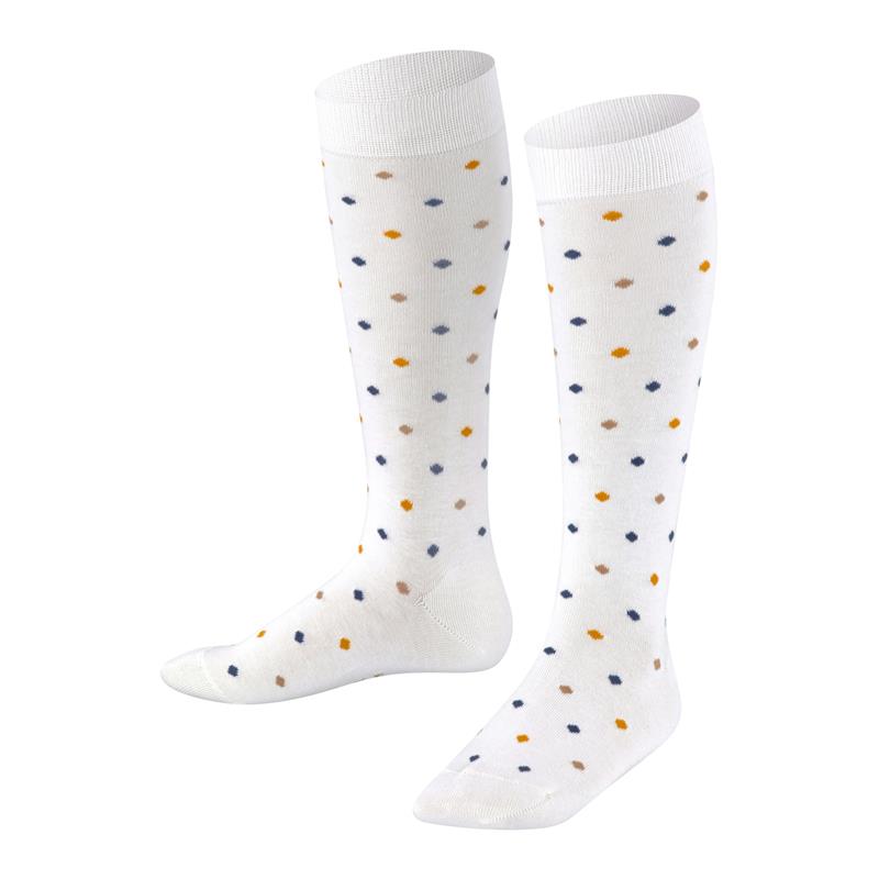 Dječje čarape FALKE Multidot KH off-white