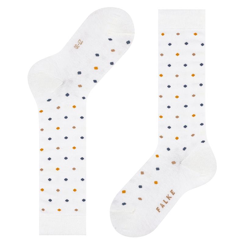 Dječje čarape FALKE Multidot KH off-white