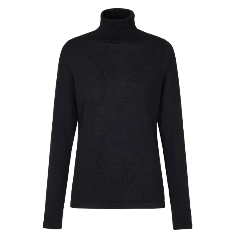 Ženski pulover FAV Merino X-Fine Roll Neck w black
