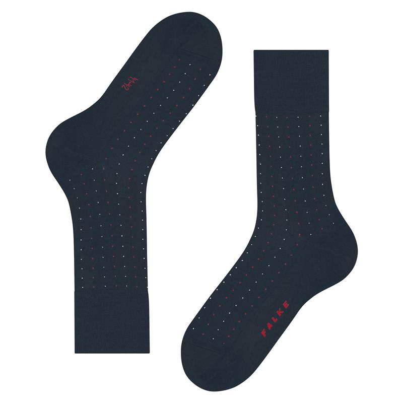 Nogavice FALKE Tiago Dotted Line SO space blue
