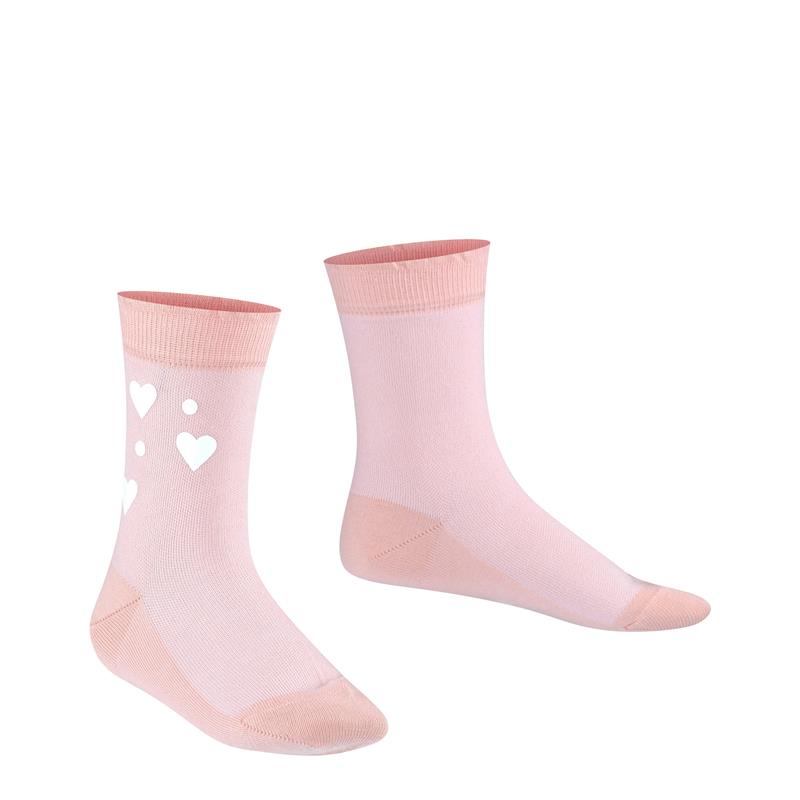 Dječje čarape FALKE Vel.Hearts SO rose cloud