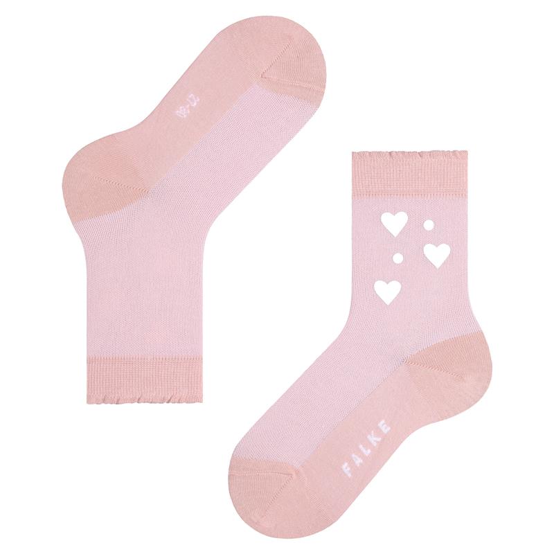 Dječje čarape FALKE Vel.Hearts SO rose cloud