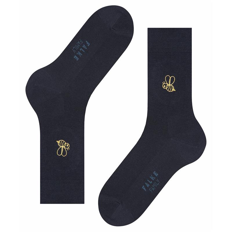 Čarape FALKE Save the Bees SO dark navy