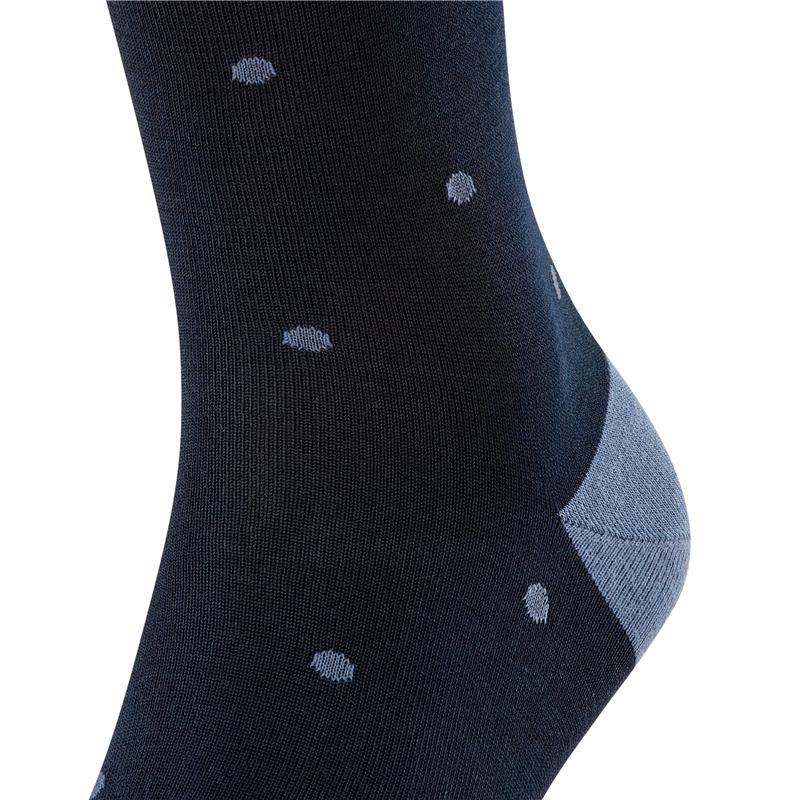 Čarape FALKE Dot SO dark navy