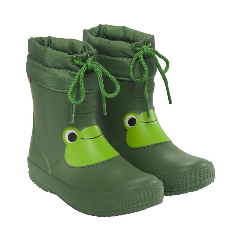 Otroški škornji Alv Indie Print Green