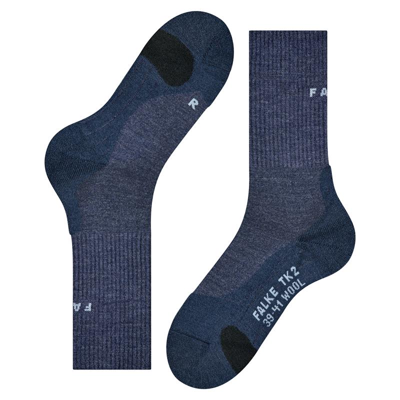 Nogavice FALKE TK2 Explore Wool Men Trekking Socks jeans