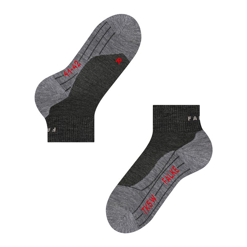 Čarape FALKE TK5 Sh W asfalt mel.