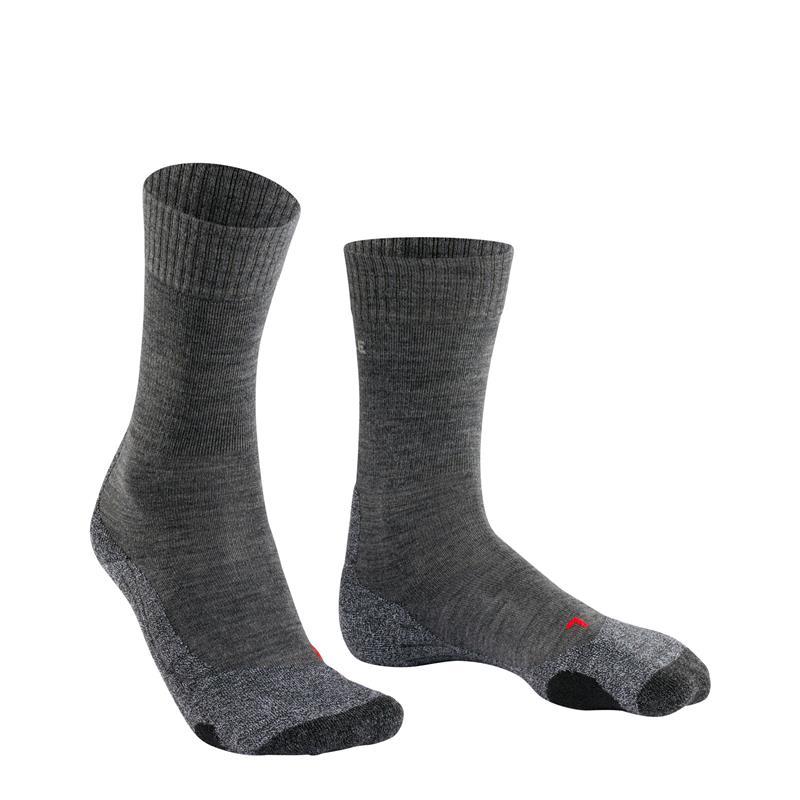 Nogavice FALKE TK2 Explore Men Trekking Socks asphalt mel.