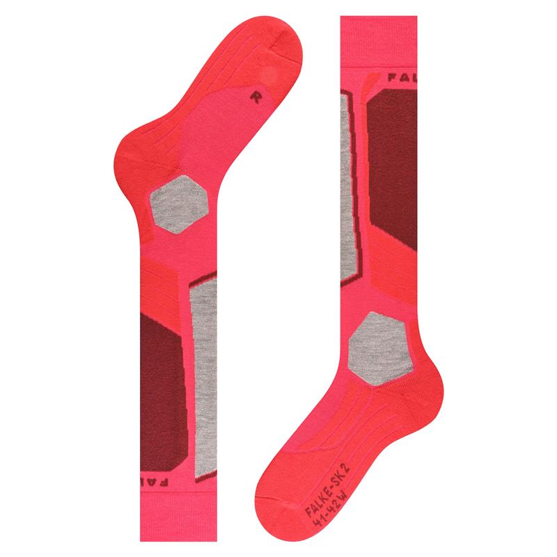 Nogavice FALKE SK2 Intermediate W rose