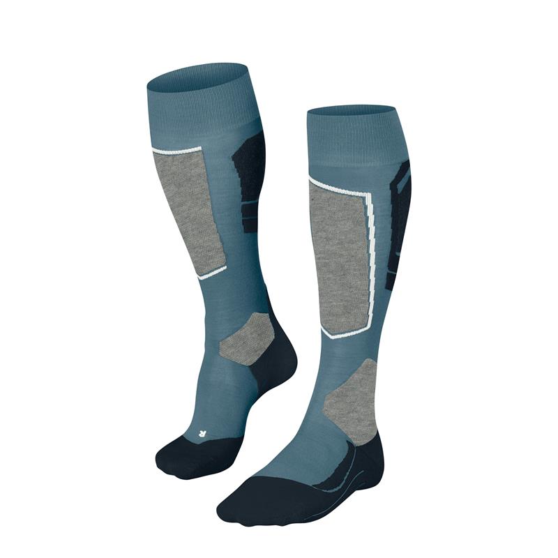Nogavice FALKE SK4 Advanced Men Skiing Knee-High Socks smoke