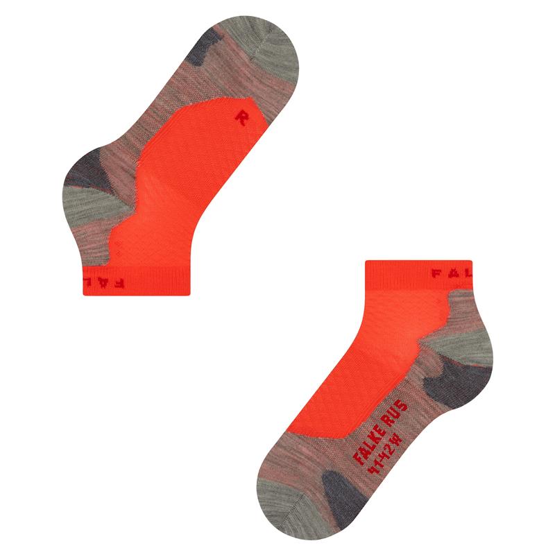 Čarape FALKE RU5 Lightweight Short W SO neon red