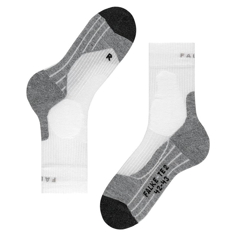 Čarape FALKE TE2 bijela-mješavina