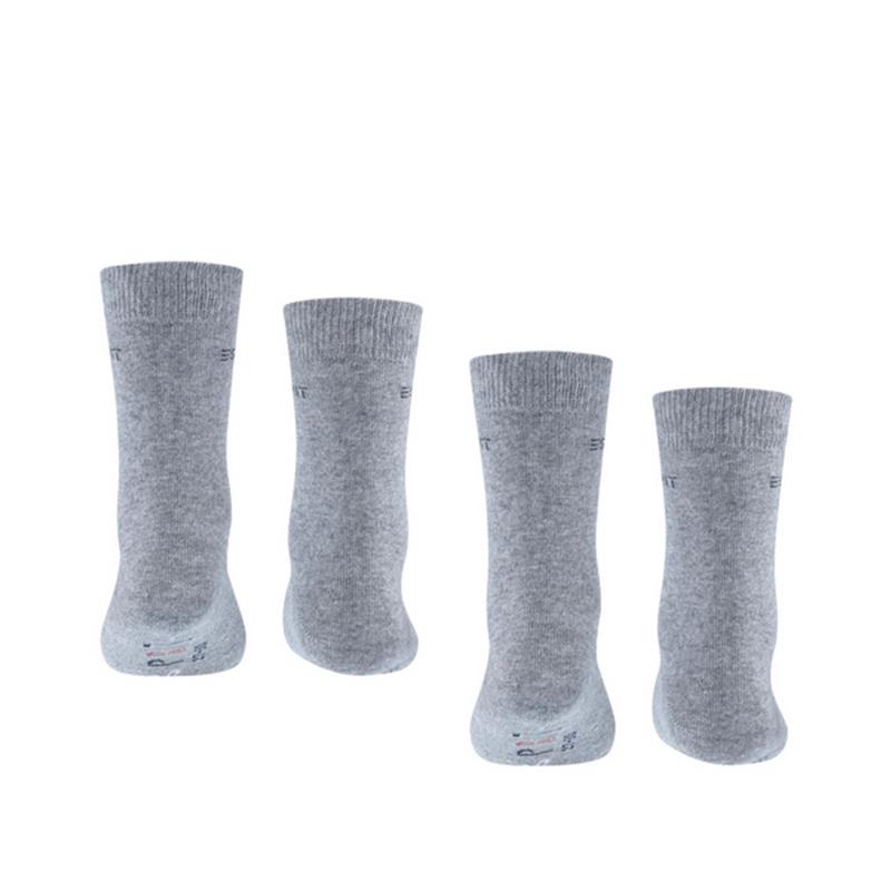 Dječje čarape Esprit Foot Logo 2-Pack Kids SO light greym
