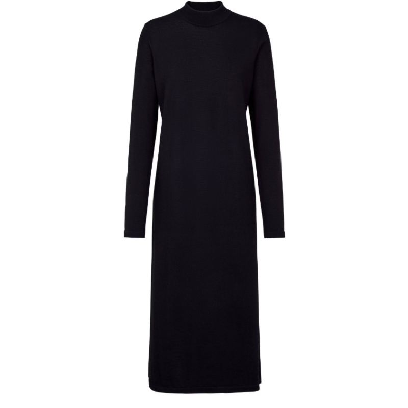 Ženska haljina FAV Merino X-Fine Dress w black