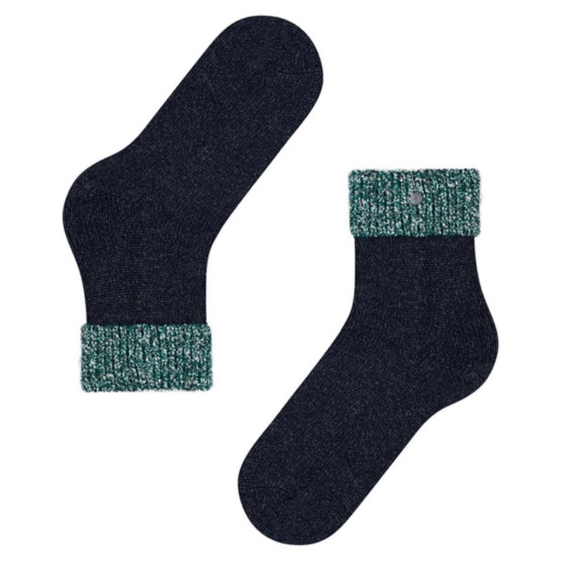 Nogavice BURLINGTON Glitter SSO dark navy