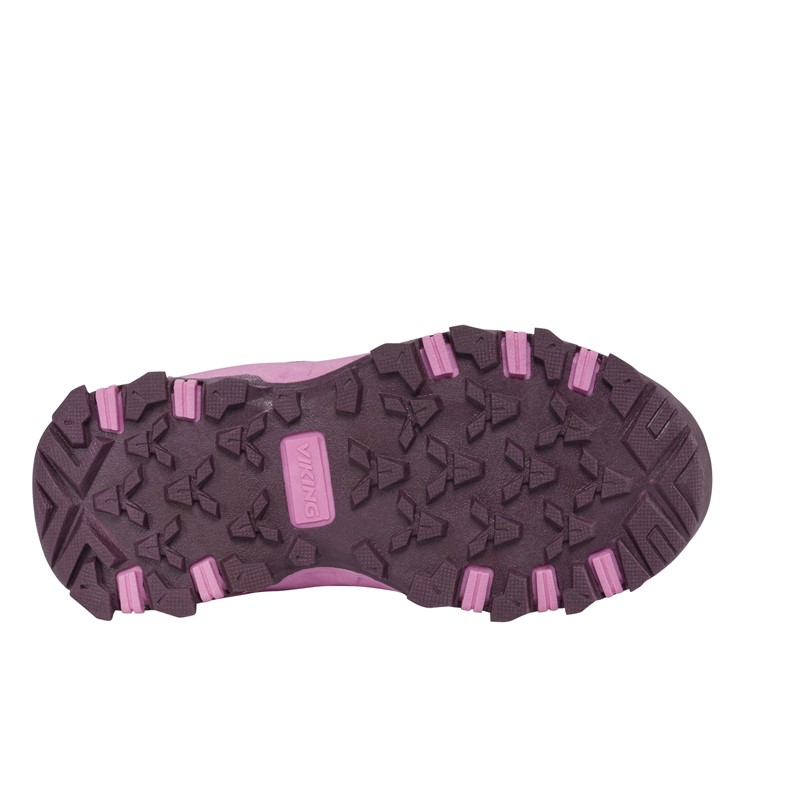 Otroški čevlji Track Mid WP 2V Plum/Multi