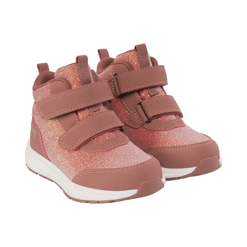 Otroški čevlji Bouncy Glitter Mid WP 2V Pink