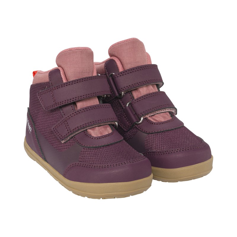 Otroški čevlji Aspen Barefoot Mid WP 2V Plum