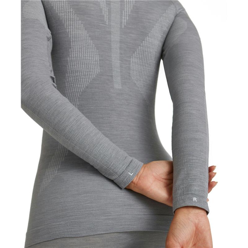 Žensko spodnje perilo FALKE Long-Sleeve Shirt Wool-Tech grey