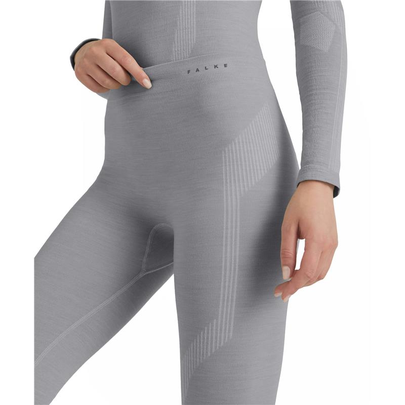 Žensko spodnje perilo FALKE Tights Wool-Tech grey-heather