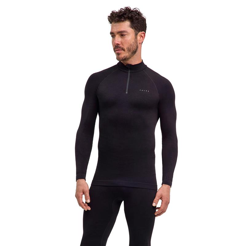 Moško spodnje perilo FALKE Long-Sleeve Shirt Maximum Warm bl