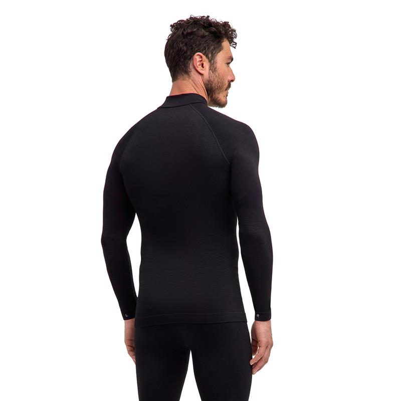 Moško spodnje perilo FALKE Long-Sleeve Shirt Maximum Warm bl