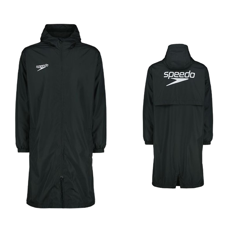 Unisex parka jacket black