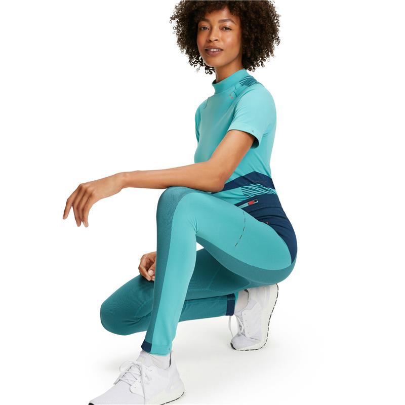 Ženske tajice FALKE Women Tights tirkizna