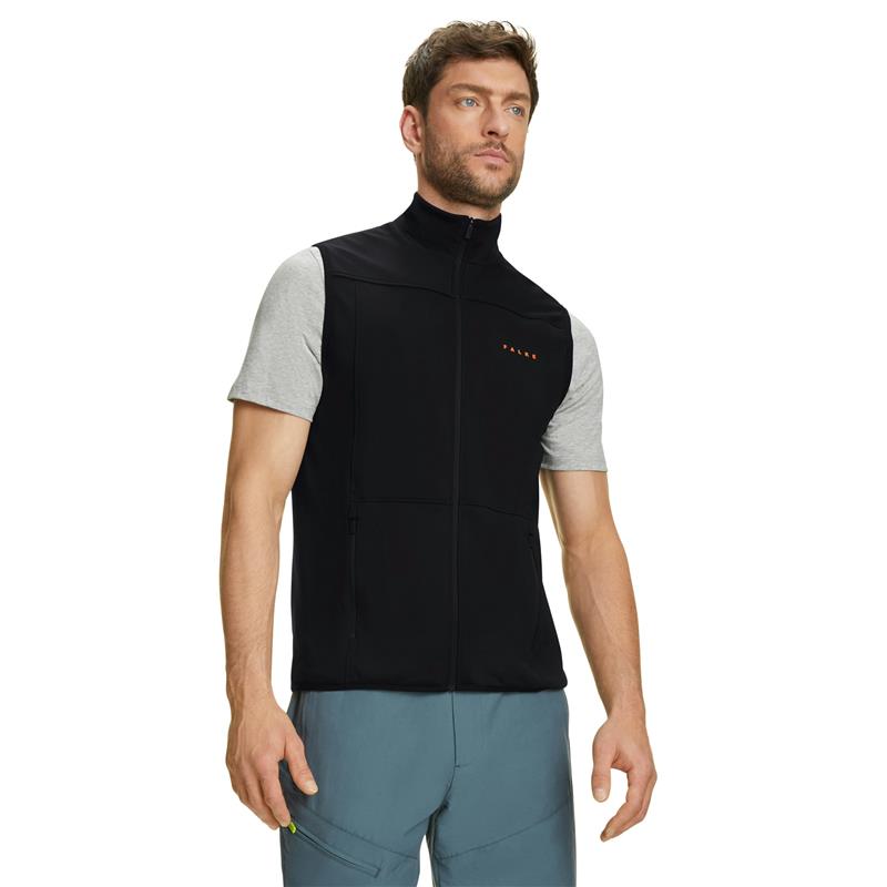 Muški prsluk FALKE TK Vest m black