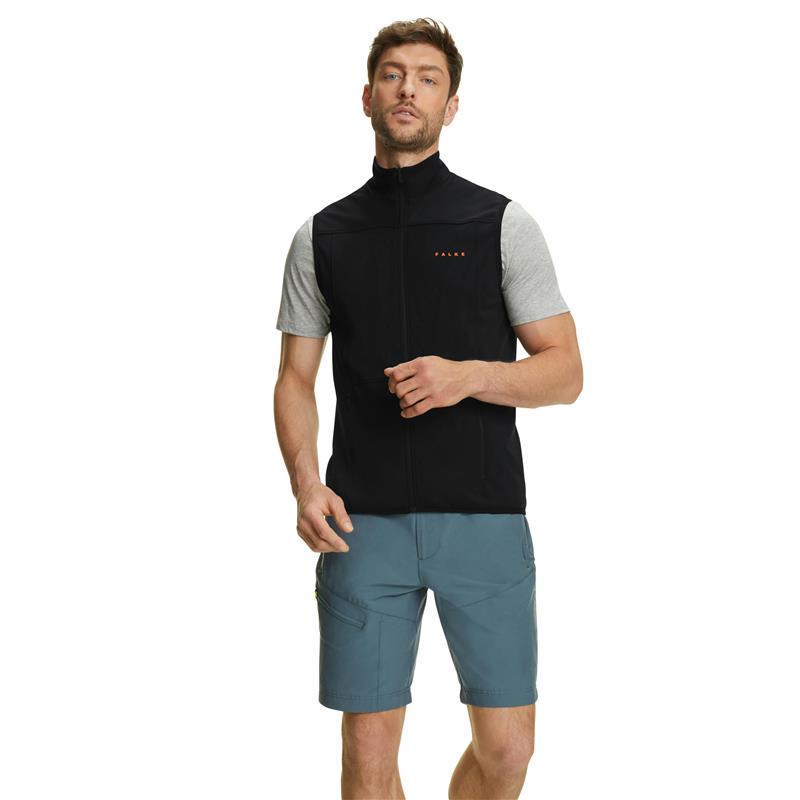 Muški prsluk FALKE TK Vest m black