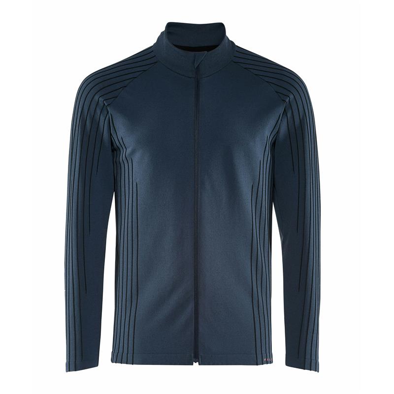 Muški gornji dio FALKE Full Zip LS m navy