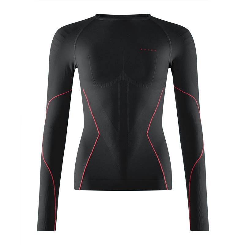 Ženska majica W Longsl. T w black-fuego