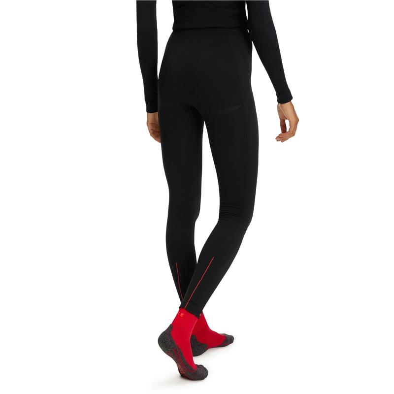 Ženske tajice FALKE W Long Tights w black-fuego