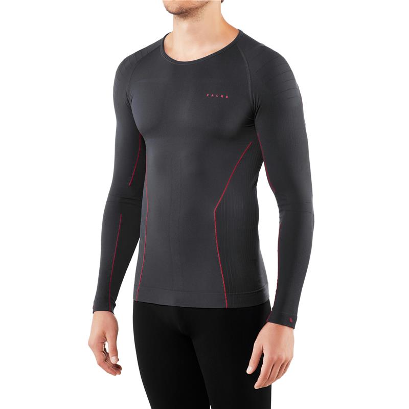 Muška majica FALKE W LS ShirtTr1 m medium grey