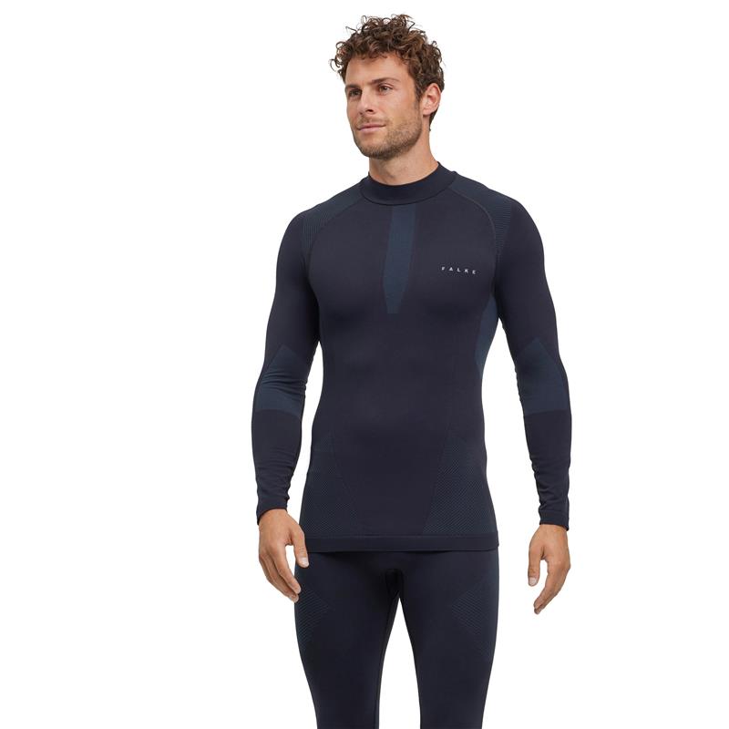 Moško spodnje perilo FALKE Long-Sleeve Shirt Warm black