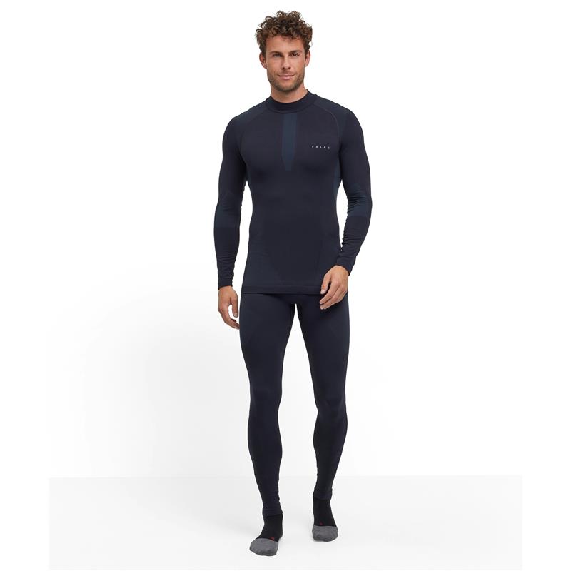 Moško spodnje perilo FALKE Long-Sleeve Shirt Warm black