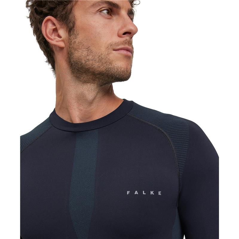Moško spodnje perilo FALKE Long-Sleeve Shirt Warm black