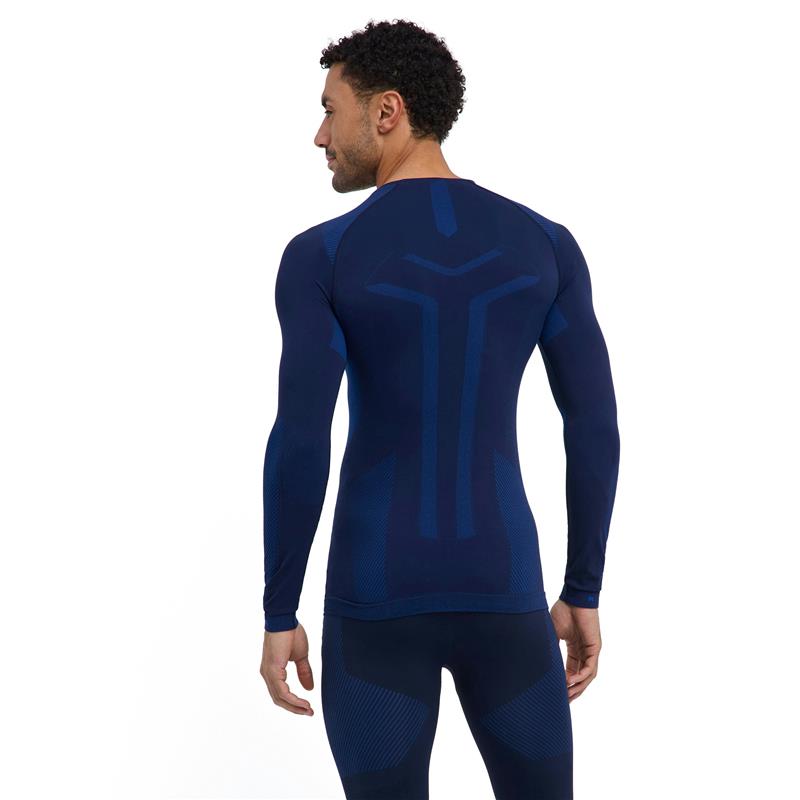 Moško spodnje perilo FALKE Long-Sleeve Shirt Warm space blue