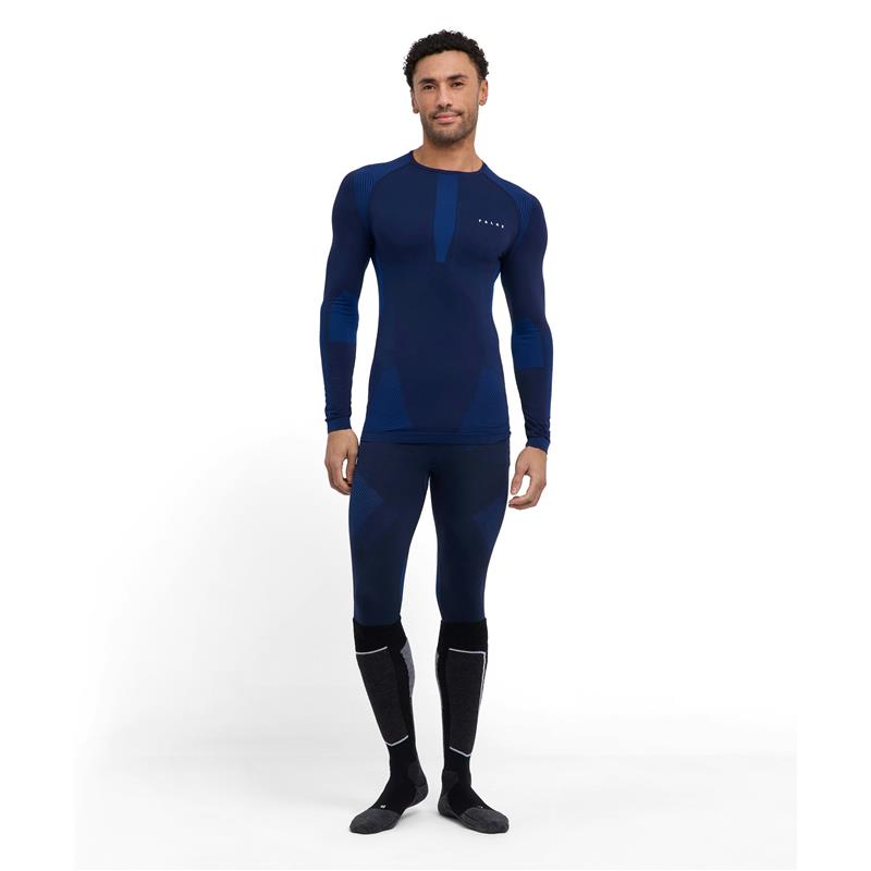 Moško spodnje perilo FALKE Long-Sleeve Shirt Warm space blue