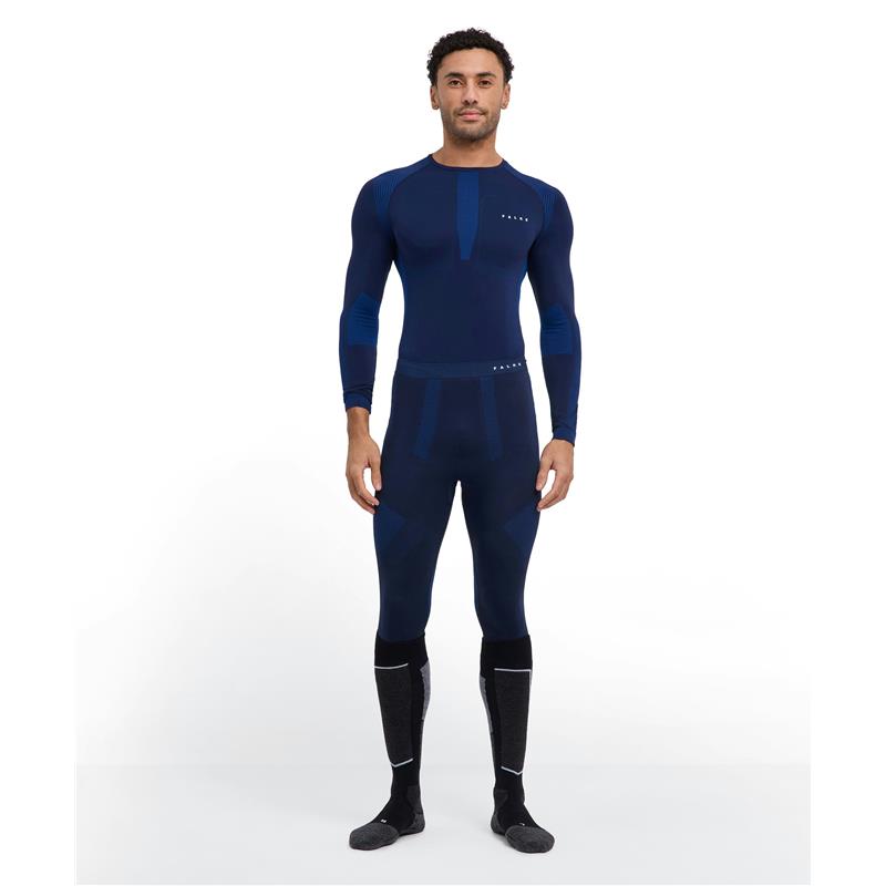 Moške pajkice FALKE 3/4 Tights Warm space blue