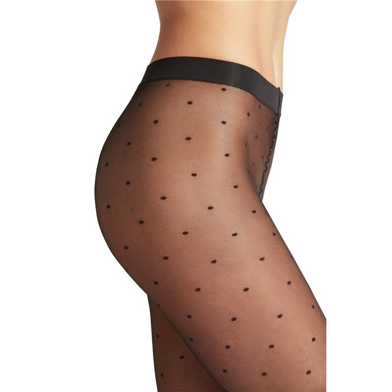 Ženske hlačne nogavice FALKE Dot TI black
