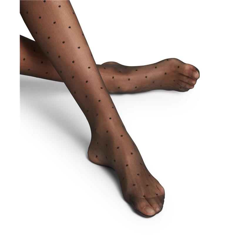 Ženske hlačne nogavice FALKE Dot TI black