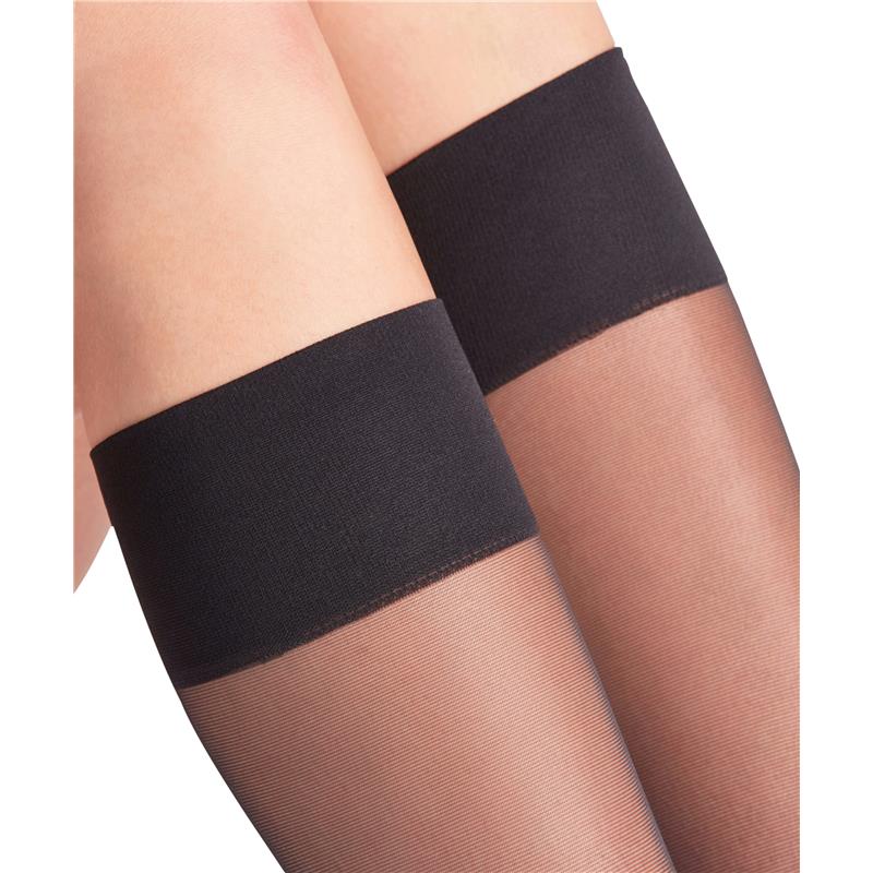 Nogavice FALKE Pure Matt 20 KH black