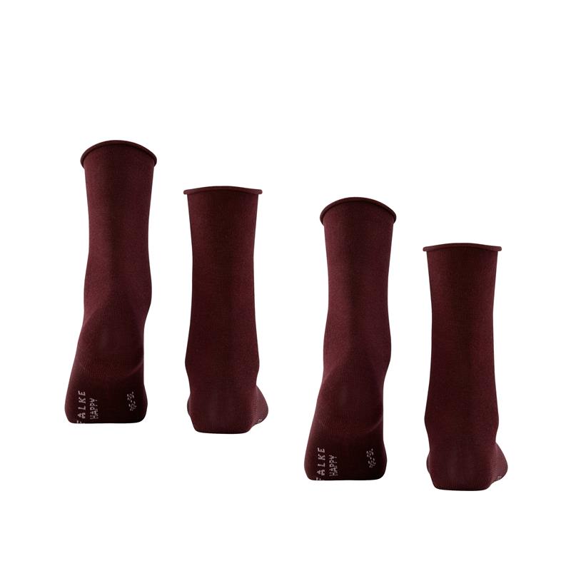 Nogavice FALKE Happy 2-Pack Women Socks barolo