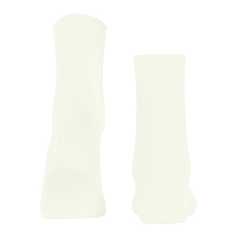 Nogavice FALKE Cotton Rib Women Socks off-white