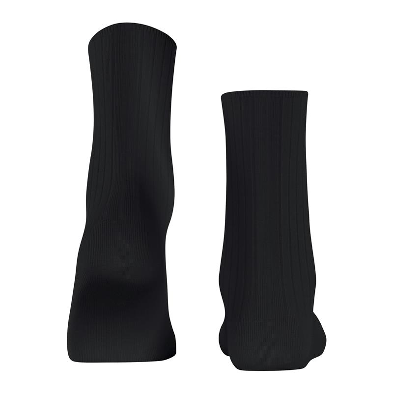 Nogavice FALKE Cotton Rib Women Socks black