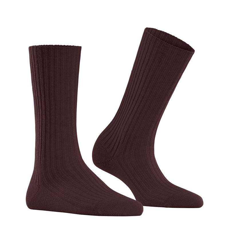 Nogavice FALKE Cosy Wool Boot Women Boot Socks barolo