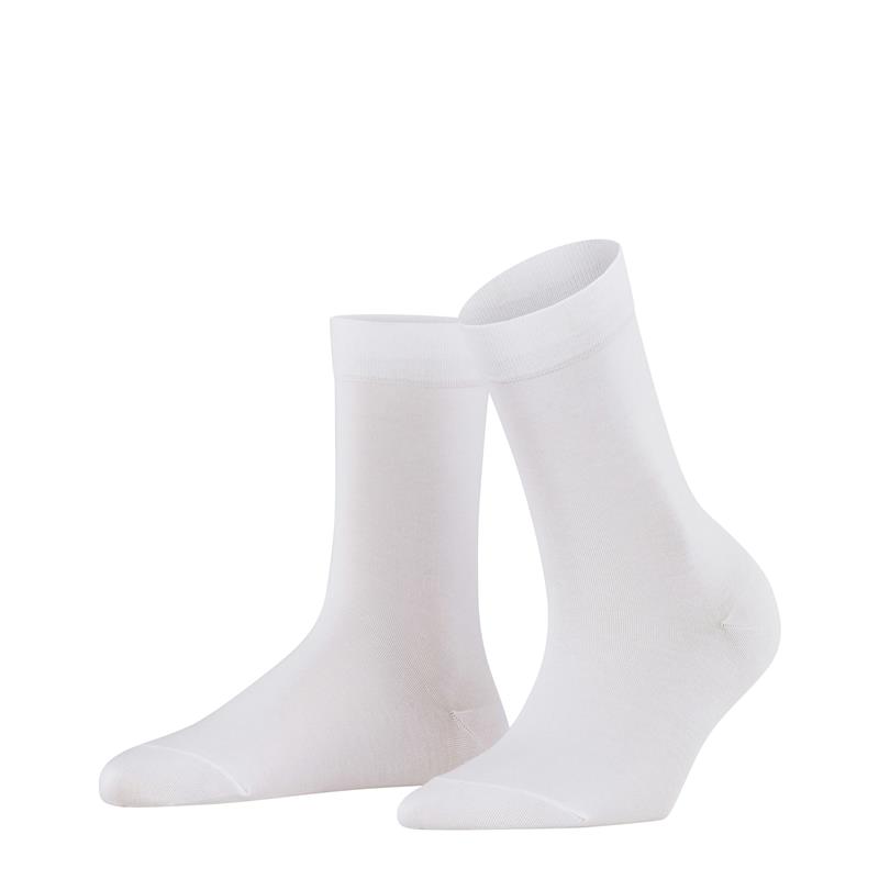 Nogavice FALKE Cotton Touch Women Socks white
